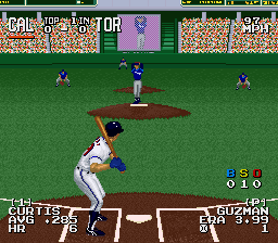 Sporting News Power Baseball, The (USA) In game screenshot